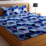 Football Printed Double Bedsheets