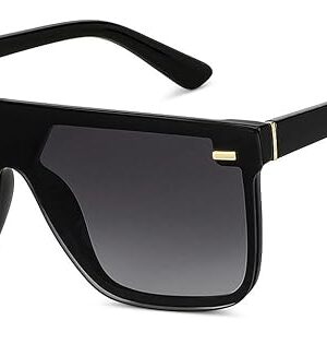 VINCENT CHASE EYEWEAR By Lenskart | Full Rim Square Polarized Sunglasses| 100% Uv Protected | Men & Women | Vc S14088