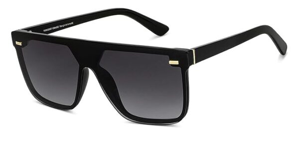 VINCENT CHASE EYEWEAR By Lenskart | Full Rim Square Polarized Sunglasses| 100% Uv Protected | Men & Women | Vc S14088
