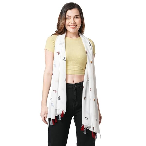 SAHIL SCARF PREMIUM LIGHTWIEGHT PRINTED SCARF WITH BREATHABLE FABRIC AND BOLD LUXURY DESIGN (180X70CM)