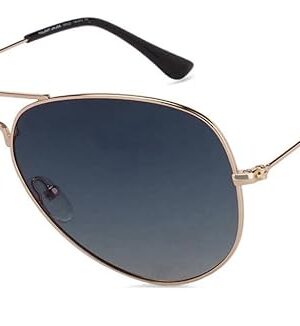 VINCENT CHASE EYEWEAR By Lenskart | Full Rim Pilot Sunglasses| Polarized And 100% Uv Protected | Men & Women