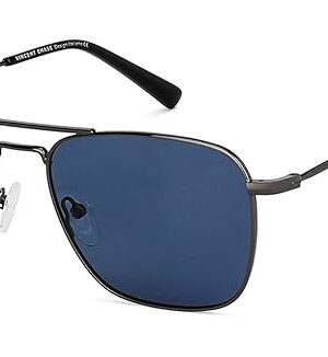 VINCENT CHASE EYEWEAR Unisex Adult Round Polarized Sunglasses