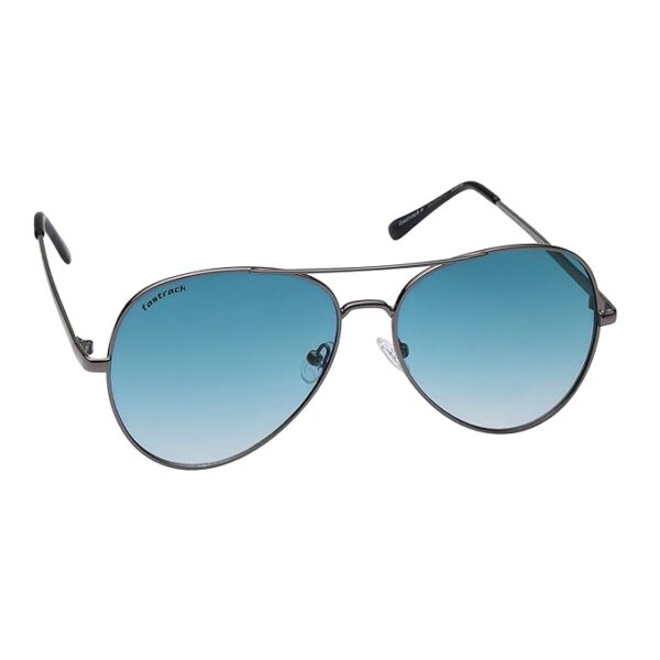 Fastrack 100% UV protected Unisex Aviator Sunglasses