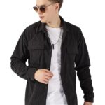 Thomas Scott Men's | Corduroy | Full Sleeve | Oversized Fit | Cotton Polyester Blend | Spread Collar | Casual Shirt